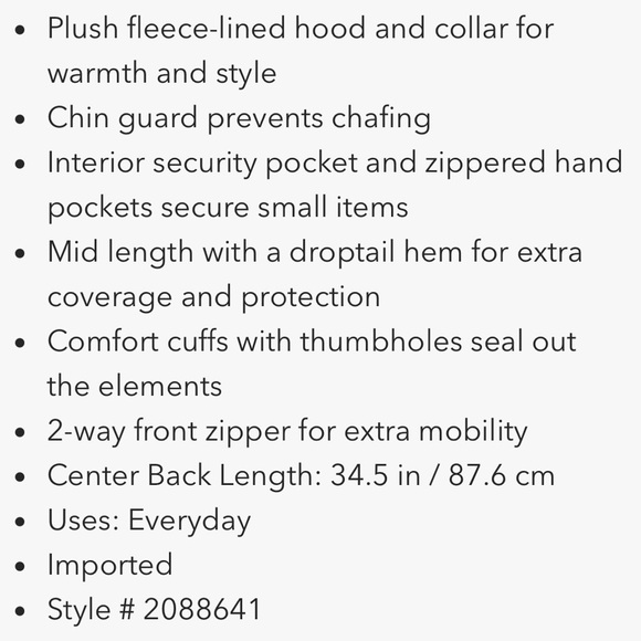 Columbia Women's Joy Peak ll Mid Cream Hooded Puffer Jacket in Medium NWT - Picture 12 of 16